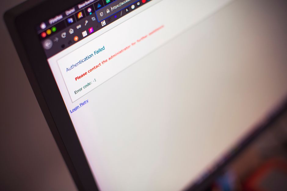An error screen representing checking whether the Dread forum is down
